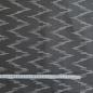 Preview: Ikat Stoff aus Indien – BLACK ZIGZAG